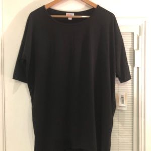 LuLaRoe Solid Black Medium Irma BNWT